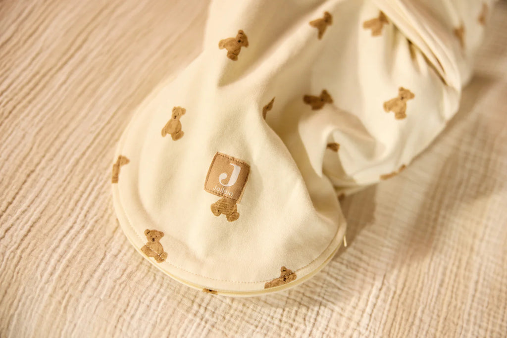 Couverture d'emmaillotage - 0-3 Mois Mini Teddy Bear - JOLLEIN