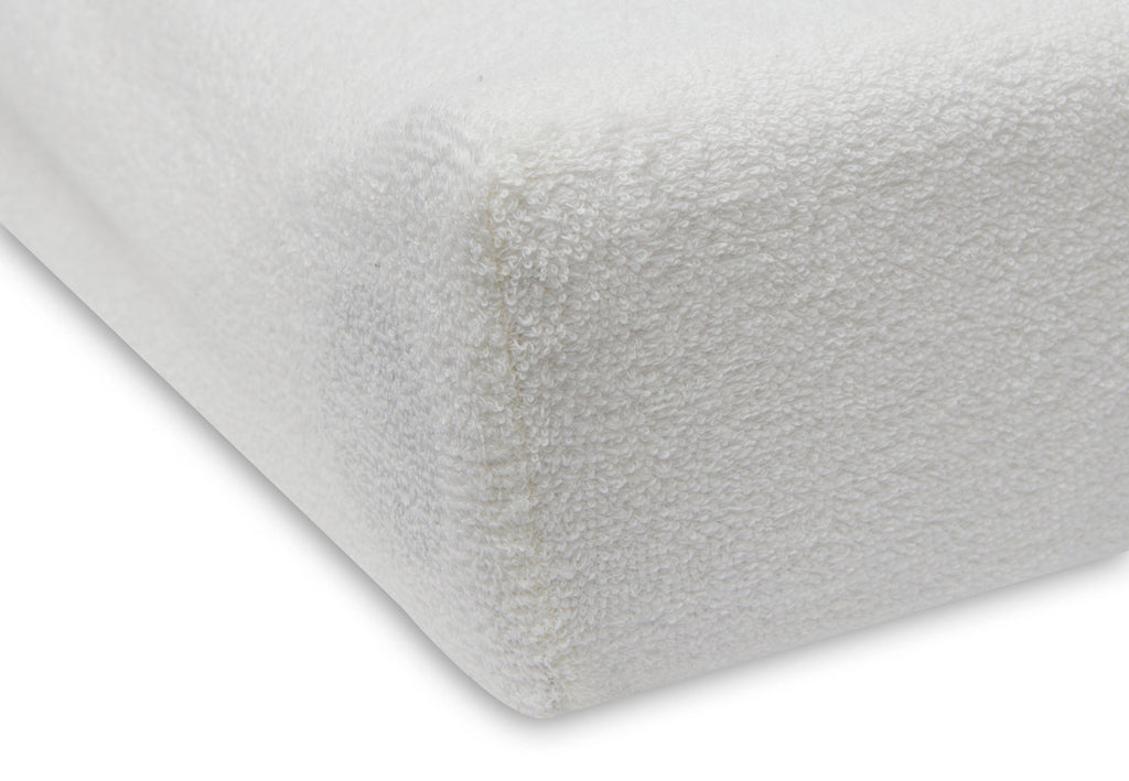 lot de 2 housses de matelas à langer ivoire/nougat