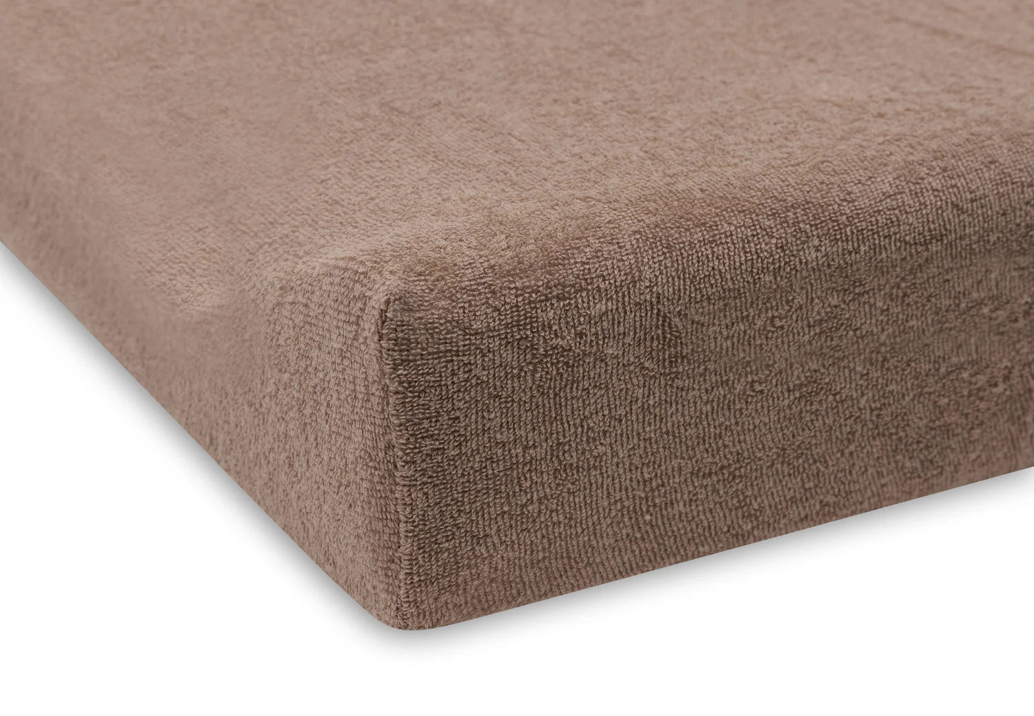 lot de 2 housses de matelas à langer coffee/ivoire