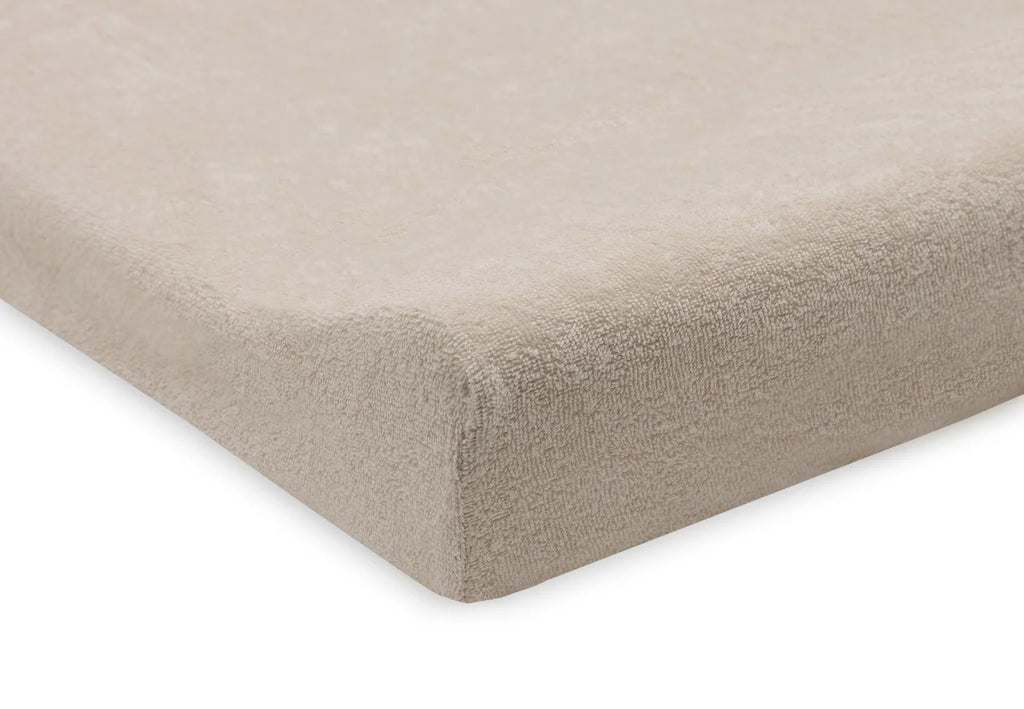 lot de 2 housses de matelas à langer oatmeal/sand