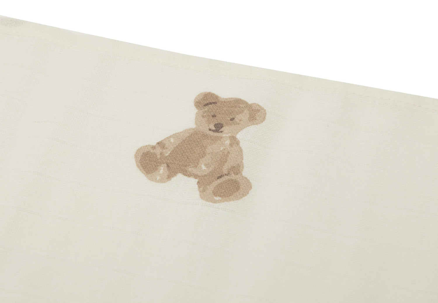 langes gaze de coton small 70x70cm - Teddy Bear - lot de 3