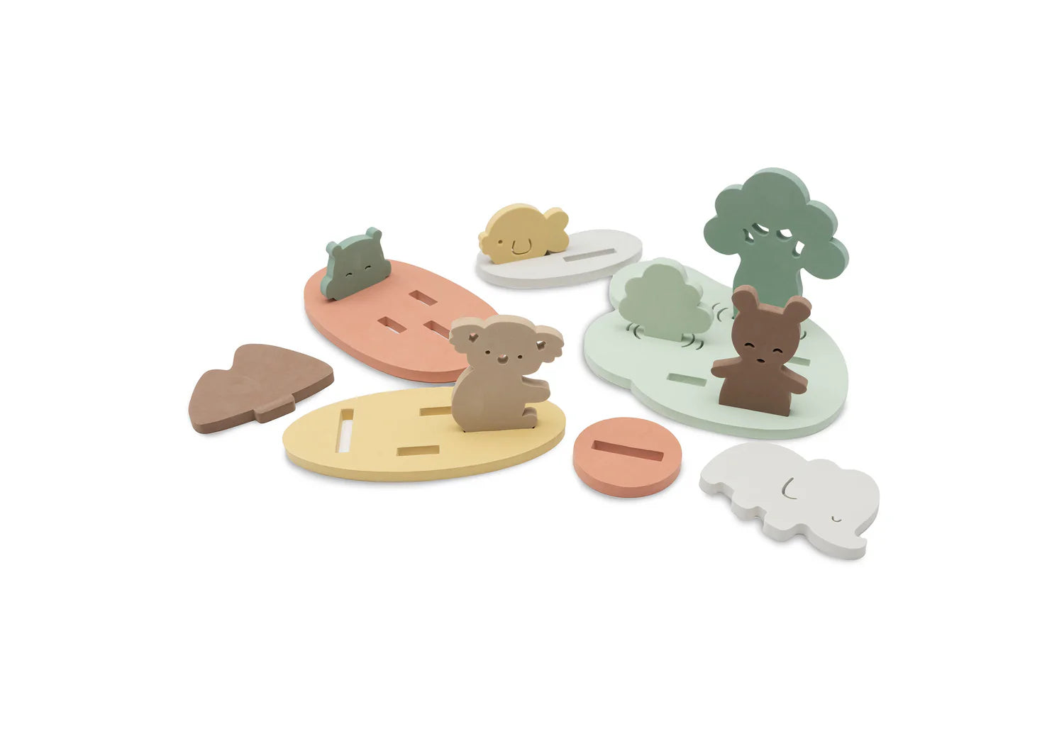 Set de Jeux en Mousse de Bain - Kangaroots - JOLLEIN