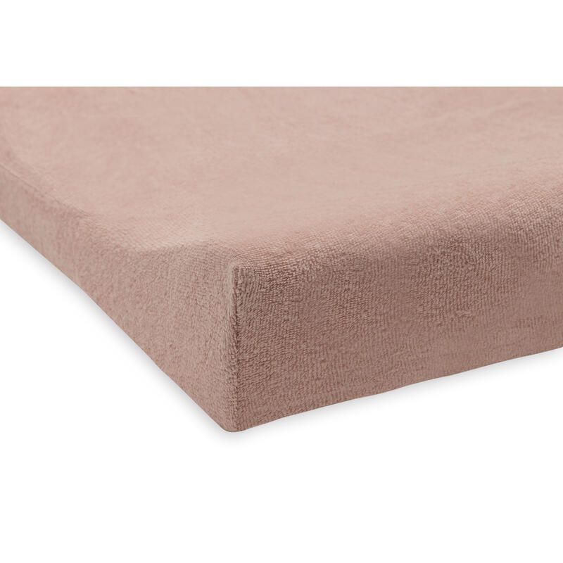 Lot de 2 housses de matelas à langer -wild rose/ ivoiry - JOLLEIN