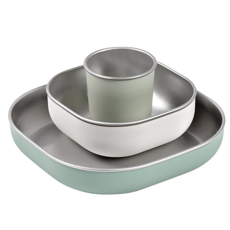 Coffret repas inox - BEABA (existe en 3 couleurs)