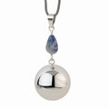 Bola – Pierre gris-bleu argenté – Taille unique