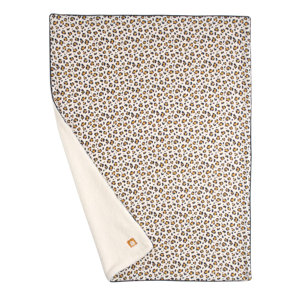 Couverture 75 cm x 100 cm collection LEOPARD
