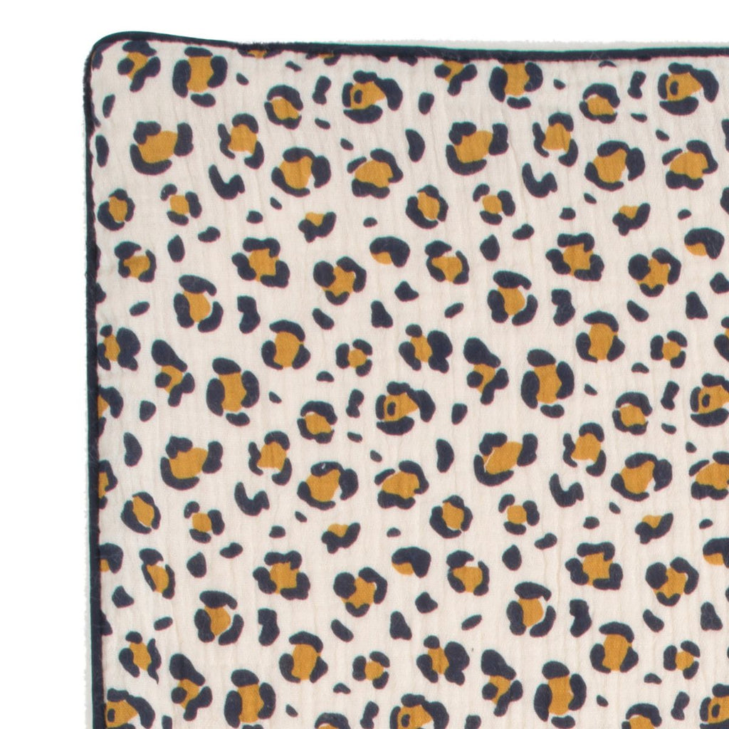 Couverture 75 cm x 100 cm collection LEOPARD