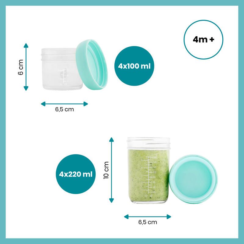 Kit Babybols en verre x8  - BABYMOOV