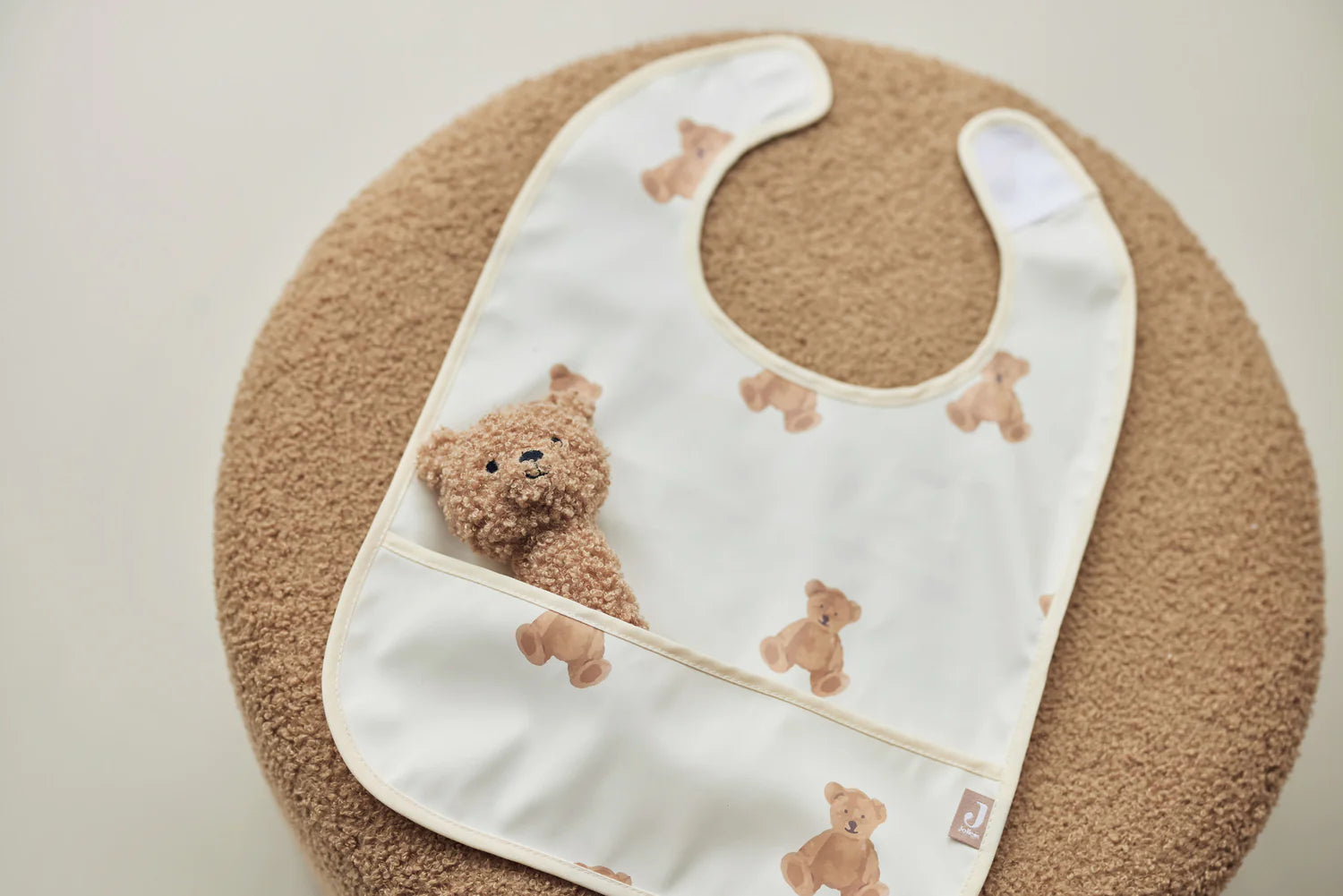 Lot de 2 bavoirs imperméables - Teddy Bear - JOLLEIN