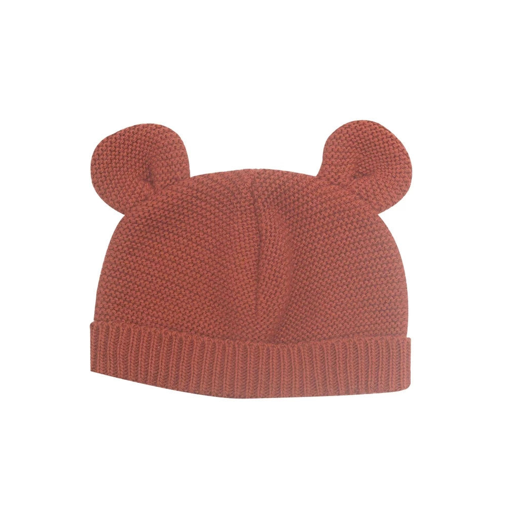 Bonnet maille pour bébé