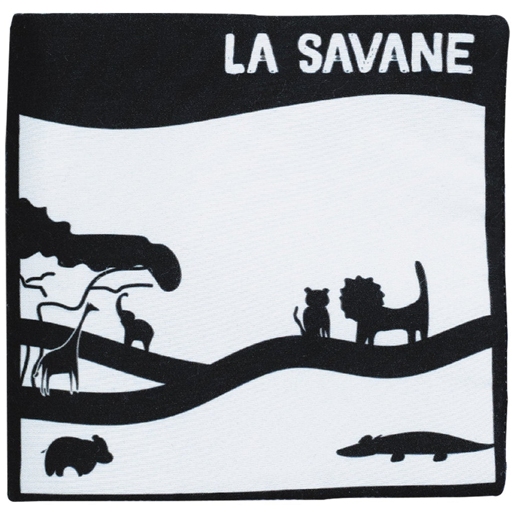 Livre d'éveil noir et blanc Tam Tam