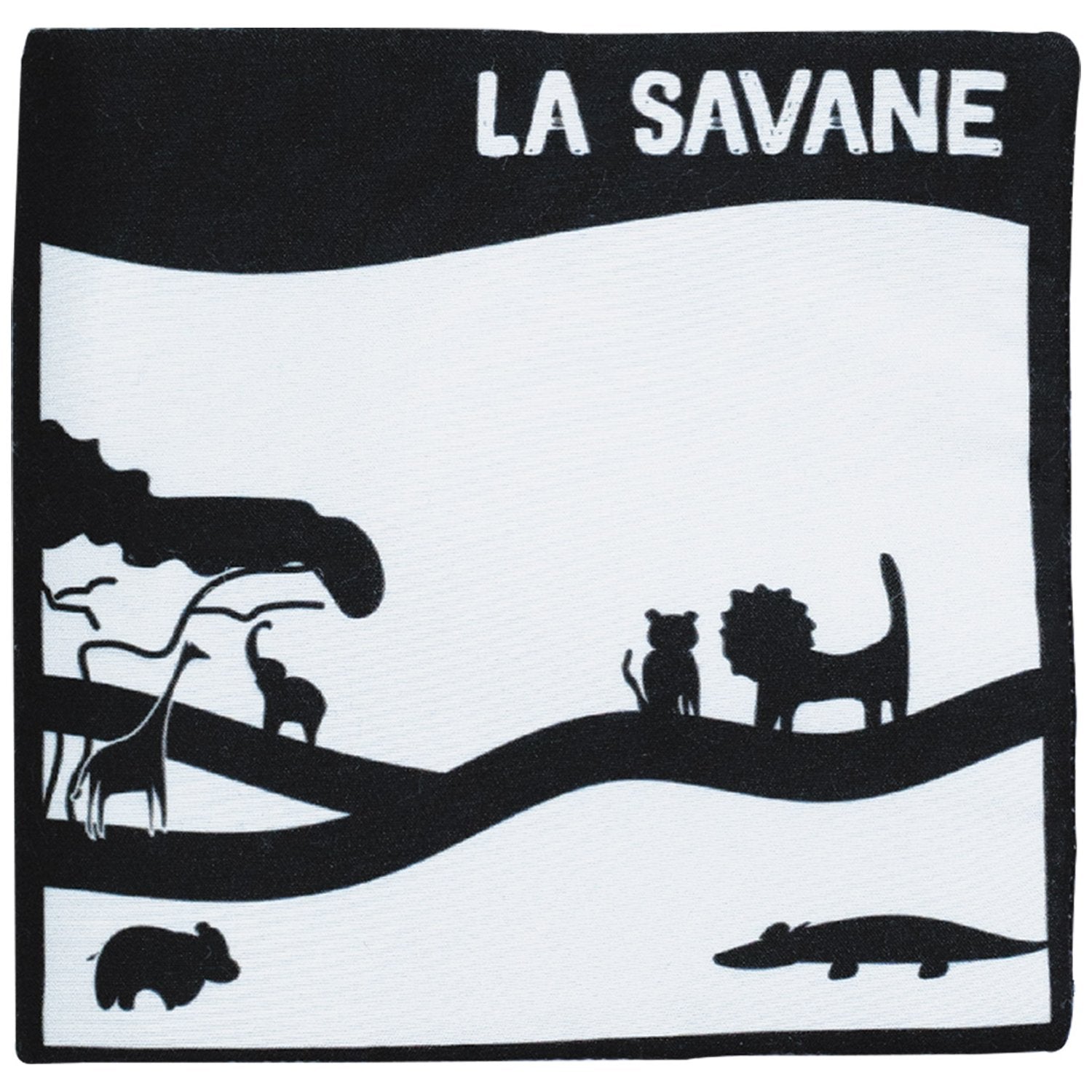 Livre d'éveil noir et blanc Tam Tam