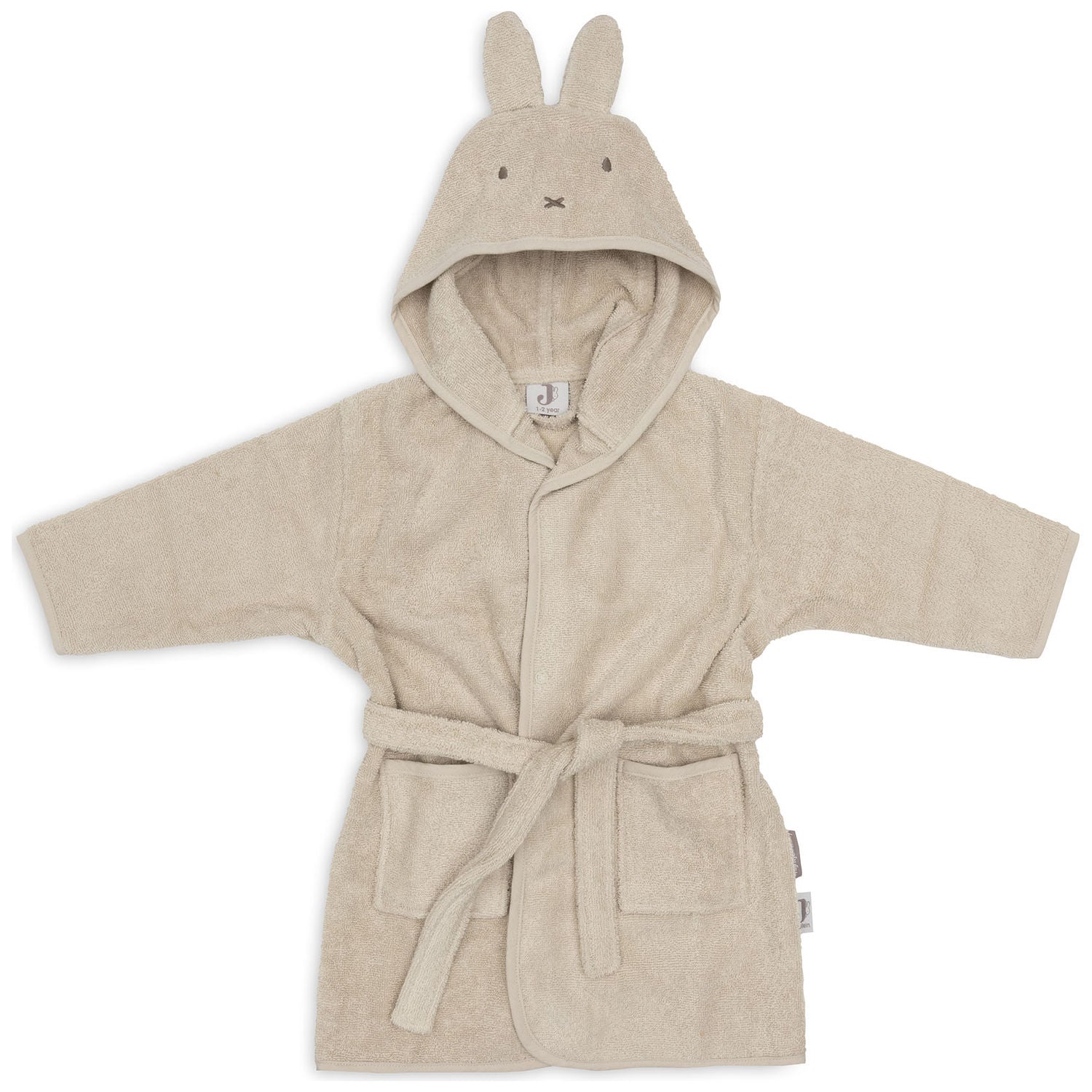 Peignoir en éponge Miffy Warm Sand - JOLLEIN (1-2 ans)