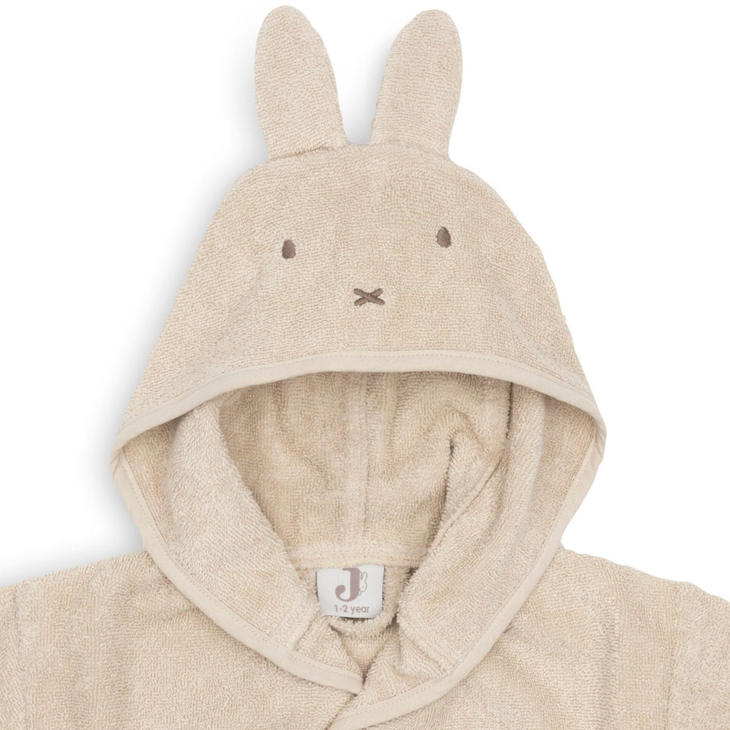 Peignoir en éponge Miffy Warm Sand - JOLLEIN (1-2 ans)