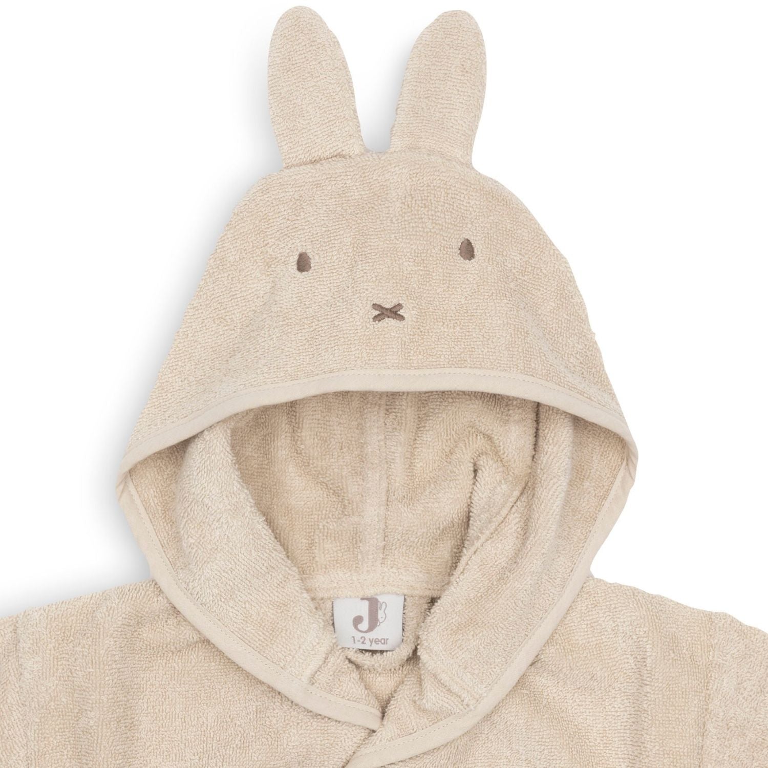 Peignoir en éponge Miffy Warm Sand - JOLLEIN (1-2 ans)