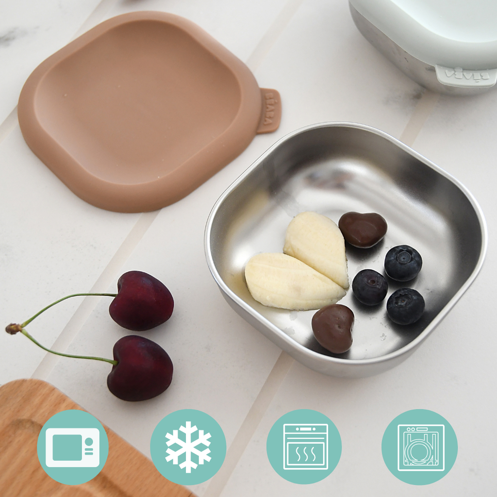 Boites repas inox multi-usage - Natural set