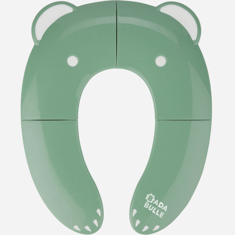 Réducteur de toilette pliable Vert - BADABULLE