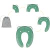 Réducteur de toilette pliable Vert - BADABULLE