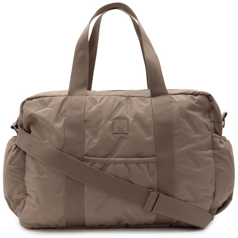 Sac à langer Embossed Lily Milky Coffee - JOLLEIN