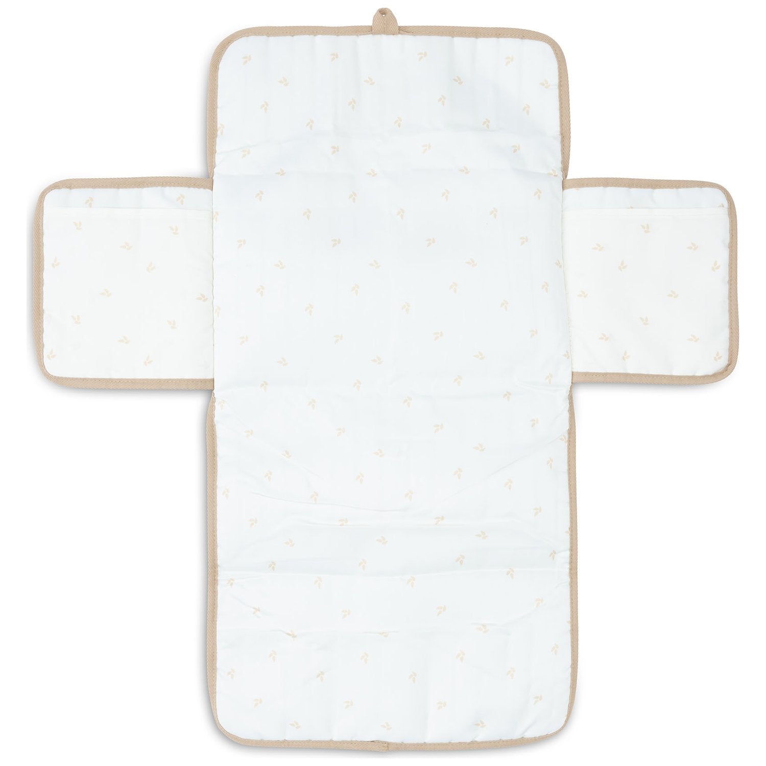 Tapis à Langer Nomade -Gaze de Coton Biscuit - JOLLEIN